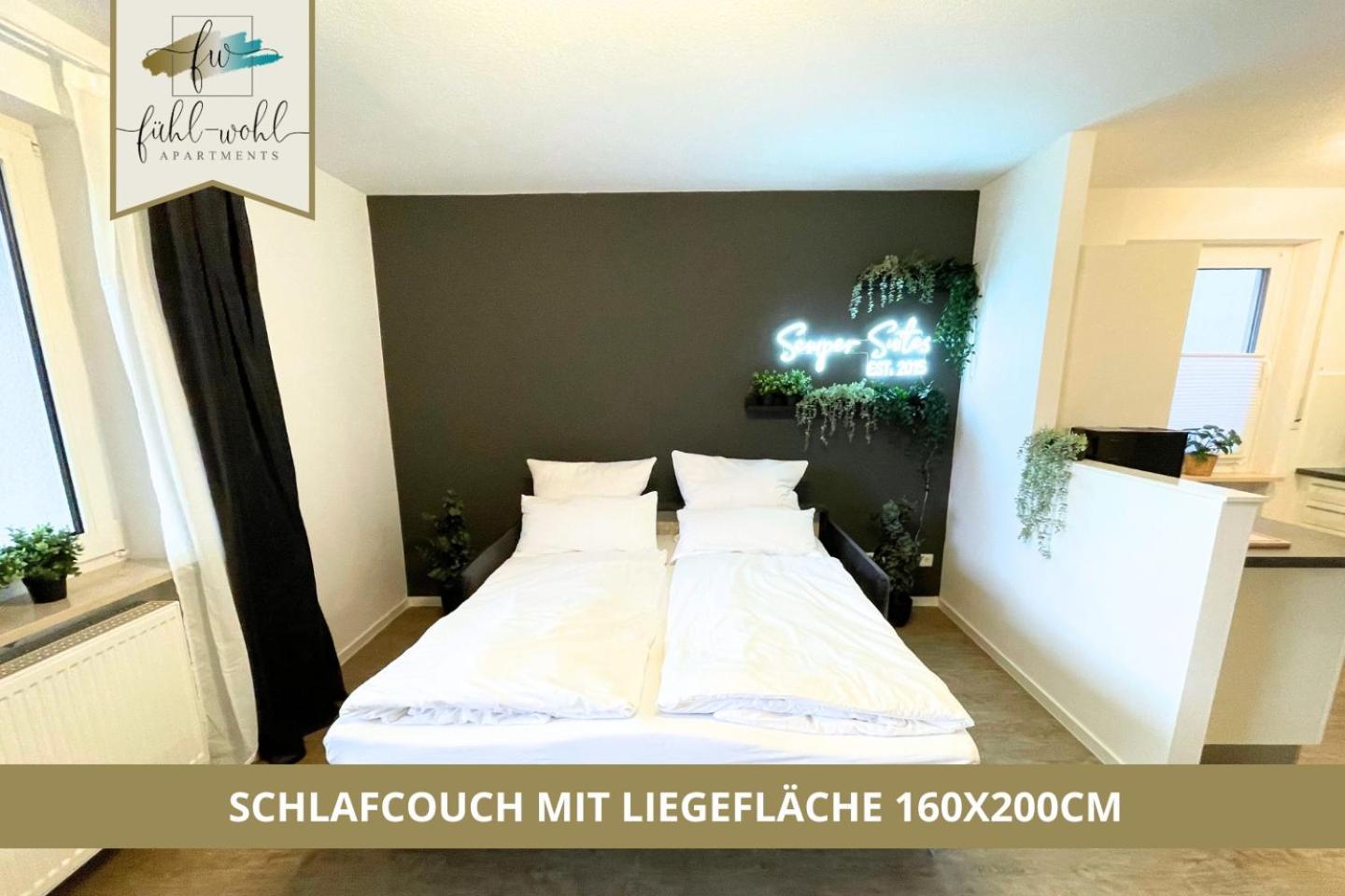 Semper Suite No1 - 2Zi Fewo 1-4 Pers, Balkon, Parkplatz, Hofgartennaehe Bayreuth Eksteriør billede