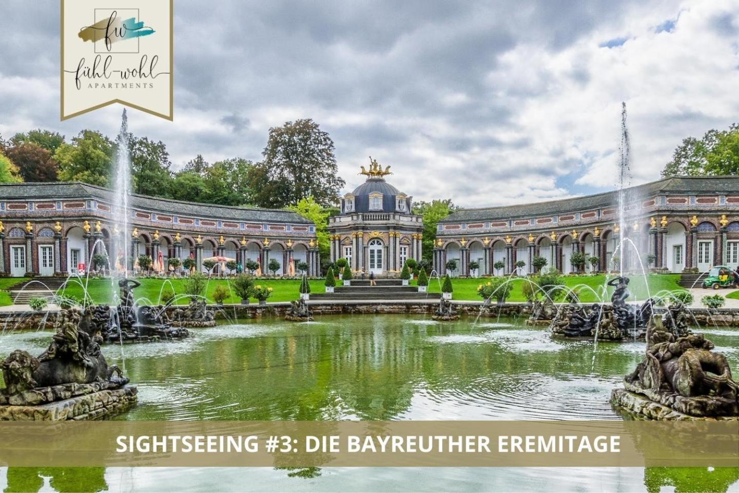 Semper Suite No1 - 2Zi Fewo 1-4 Pers, Balkon, Parkplatz, Hofgartennaehe Bayreuth Eksteriør billede
